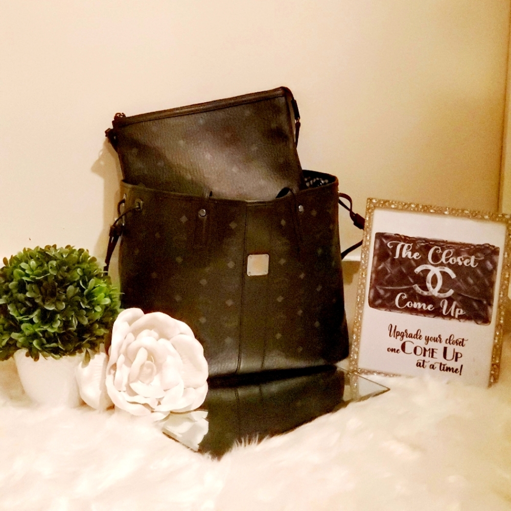 Authentic MCM Monogram Tote Bag